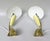 Small Brass Table Lights from Hersteller Homeshade Company Ltd, 1950s, Set of 2 For Sale - Image 6 of 18