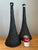 Vintage Textured Resin Table Lamps - Pair For Sale - Image 10 of 12