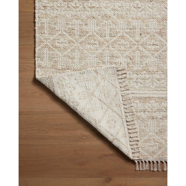 Angela Rose x Loloi Rivers Sand / Ivory 9'-3" x 13' Area Rug For Sale In Dallas - Image 6 of 7