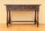 Spanish Walnut Console Table With Geometric Carved Drawers For Sale - Image 12 of 13