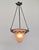 Art Deco French Art Deco Pendant Light by Le Verre Francais Schneider - 1925 Cameo Chandelier France For Sale - Image 3 of 12