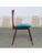 Velvet and Wood Chair, 1959 For Sale - Image 4 of 18