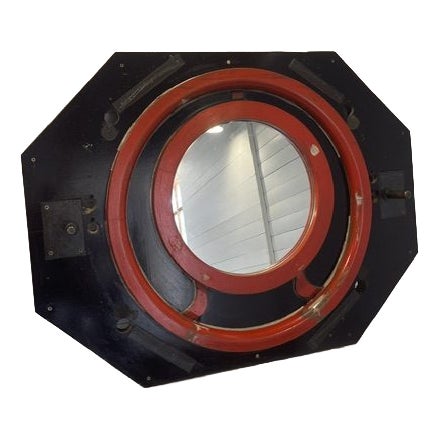 Vintage Mirror in Negative Wooden Molds, 1930 For Sale