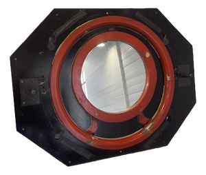 Vintage Mirror in Negative Wooden Molds, 1930