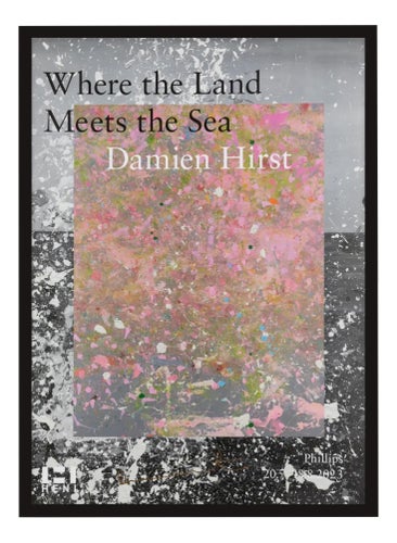 Damien Hirst, Where the Land Meets the Sea, 2023, Print, Framed
