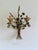 1940s Italian Hand-Painted Tole Floral Bouquet Wall Sconce, 1940s For Sale - Image 5 of 18