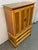 Mid-Century Modern Vintage Faux Lattice Front Gentleman's Chest by Thomasville For Sale - Image 3 of 16
