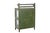 Vintage Anglo-Indian Painted Teakwood Small Bookcase For Sale - Image 4 of 4