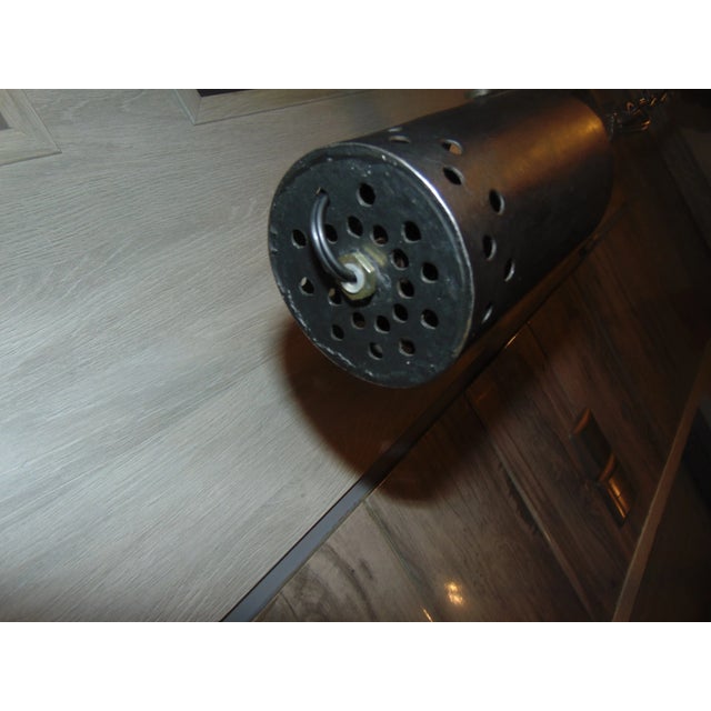 1980s Vintage Metal Lamp, 1980s For Sale - Image 5 of 9