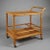 Vintage Handcrafted and Bar Cart in Bamboo E Rattan, 1960s For Sale - Image 4 of 9