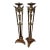 Pair of 1930s Floor Candelabras For Sale