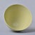 New and hand made in Italy by Rina Menardi, this cup-form bowl or vase stands just under 11” tall and has a pale pistachio...