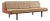 Hans Wegner for Getama Ge6 Mid Century Danish Teak and Cane Daybed Sofa For Sale