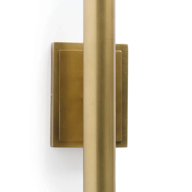 Not Yet Made - Made To Order Regina Andrew Redford Sconce Natural Brass For Sale - Image 5 of 7