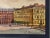 Contemporary Original Galina Karmatskaya St. Petersburg Square Pen and Watercolor Painting, Matted For Sale - Image 3 of 12