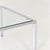 Mid-Century Modern Italian Bauhaus Coffee Tables in Chrome and Thick Glass, 1980s, Set of 2 For Sale - Image 11 of 18