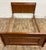 Late 20th Century Vintage Legacy Full Size Louis Philippe Style Sleigh Bed For Sale - Image 5 of 10