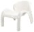 White GN2 Chair by Peter Ghyczy for Reuters Form For Sale