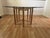1990s 1990s Unmarked McGuire Organic Modern Bamboo & Rattan Circular Dining Table With Glass Top For Sale - Image 5 of 12