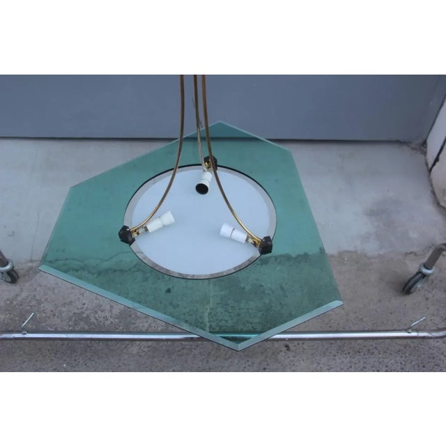 1950s Mid-Century Modern Italian Pendant Lamp, 1950s For Sale - Image 5 of 14