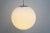 Space Age Globe Pendant Light Ball Lamp in Opal Glass Satin from Peill & Putzler, 1970s For Sale - Image 6 of 13