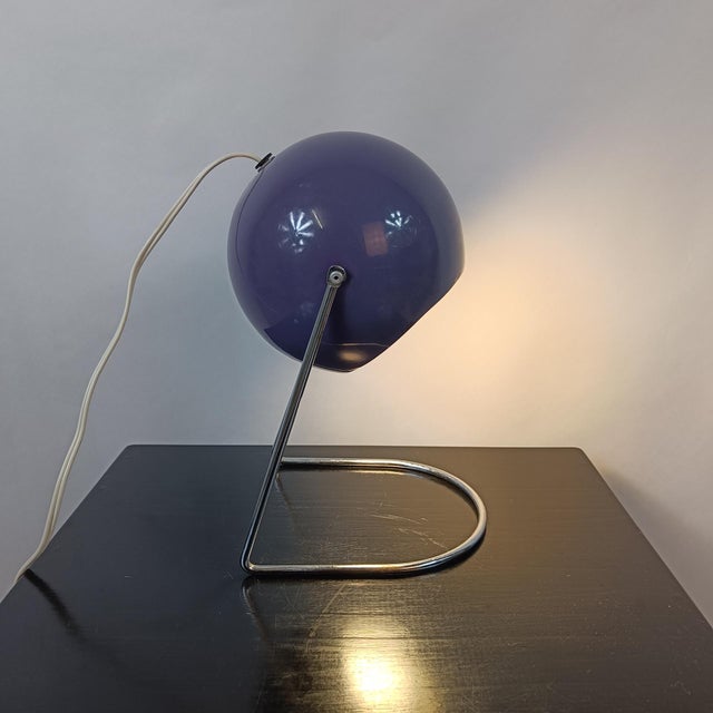 Eyeball Table Lamp from Anvia, 1970s For Sale - Image 6 of 10