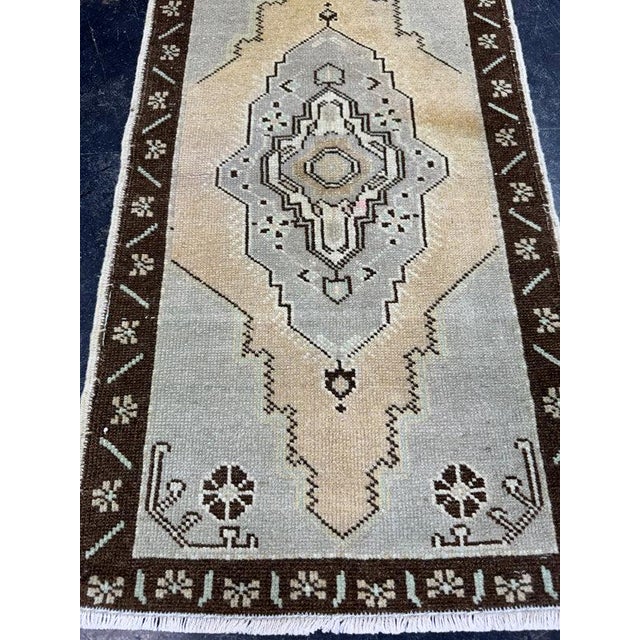 Contemporary Turkish Yastik Rug 1'8" x 3' For Sale - Image 3 of 5