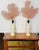 Organic Modern Pair of Sea Whip Branches on Alabaster Bases For Sale - Image 4 of 9