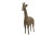 Metal Vintage African Bronze Giraffe For Sale - Image 7 of 7