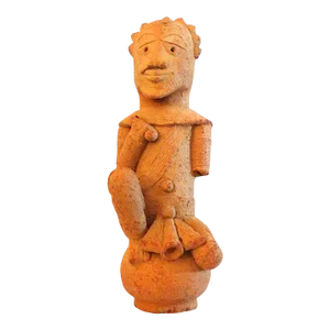 1970s Vintage Nok Terracotta Sculpture, Nigeria