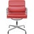 EA-208 Chair in Red Leather by Charles Eames, 2005 For Sale - Image 15 of 15