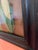 Brick Red Antique Chinese Reverse Glass Painting Court Beauty Republic Period - Pristine For Sale - Image 8 of 10