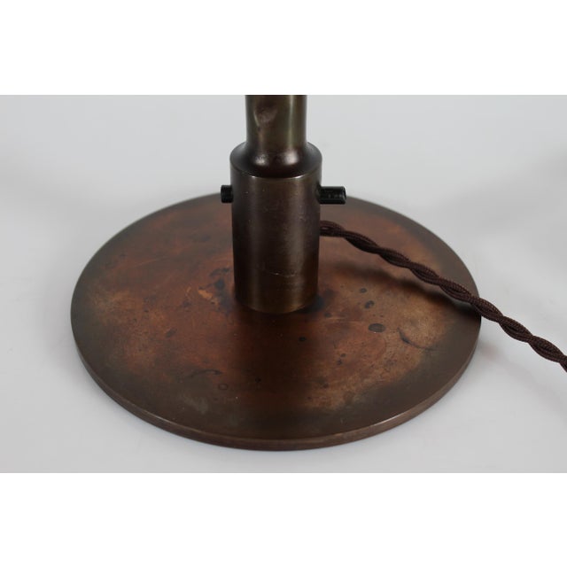 Fog & Mørup Danish Art Deco Kongelys Table Lamp by Niels Thykier for Fog & Mørup, 1930s For Sale - Image 4 of 18