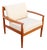 Restored 1960s Grete Jalk Fd 118 Danish Modern Teak Lounge Chair by France & Son For Sale