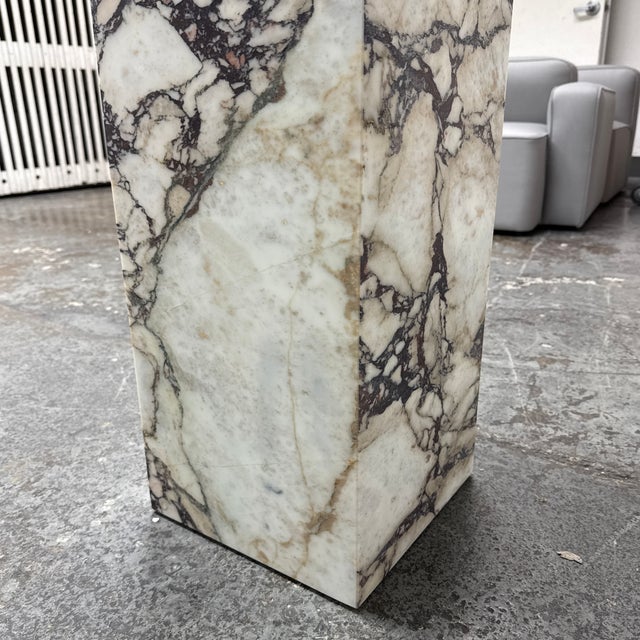 Audo Copenhagen Plinth Marble Pedestal For Sale - Image 12 of 12