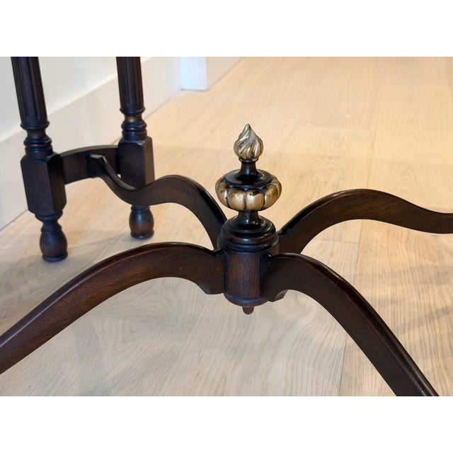 Antique Rococo Reticulated Carved Table For Sale - Image 9 of 10