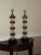 Chapman Manufacturing Company Vintage Hollywood Regency Chapman Banded Brass & Crystal Glass Table Lamps - a Pair For Sale - Image 4 of 13