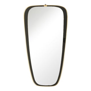 Vintage Modernist Italian Mirror, 1950s For Sale