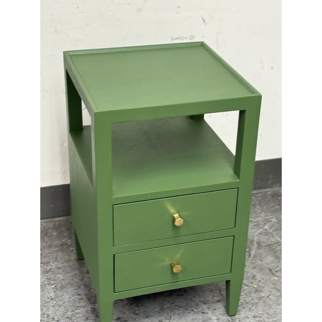 Made Goods Jarin Nightstand, Moss For Sale - Image 9 of 12