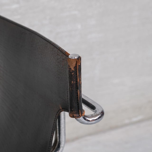 A good set of four dining chairs, by gruppo dam for busnelli, italy, c1970s. good vintage condition, occasional scuffs and...