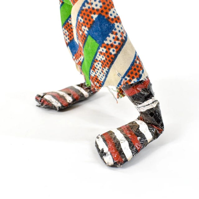 Early 20th Century Early 20th Century Makishi Painted African Doll For Sale - Image 5 of 7