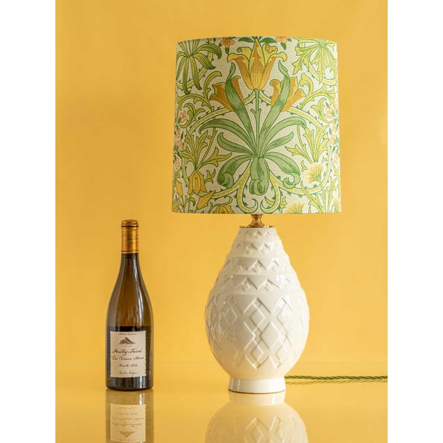 Charles Catteau Art Deco Pineapple Lamp by Charles Catteau for Boch Frères, 1920s For Sale - Image 4 of 13