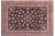 Black Shabby Chic Floral 1990's Pak-Persian Black/Red Wool Rug - 9'3'' X 12'3'' For Sale - Image 8 of 9