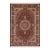 Fine Artisan Hand Knotted Red Silk Rug – 4'9" X 7'3" For Sale