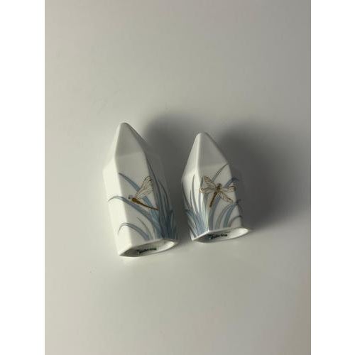 Polygon Dragonfly Salt and Pepper Shakers by Tapio Wirkkala for Rosenthal Studio Line, Set of 2 For Sale - Image 5 of 11