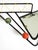 Mid-Century Modern French Metal Wall-Mounted Coat Rack with Shelf and Mirror, 1950s For Sale - Image 6 of 18