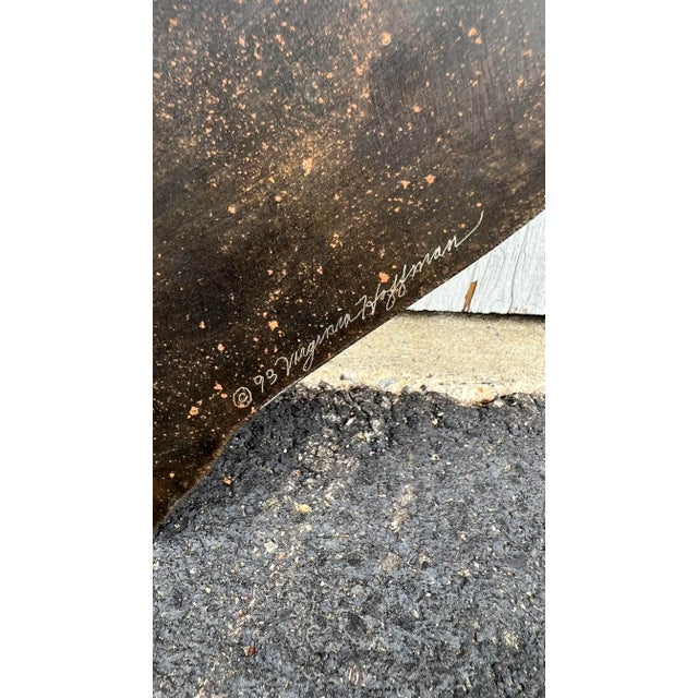 Contemporary Signed 1990’s Modern Abstract Etched Glass Steel Wall Art Sculpture For Sale - Image 3 of 13