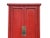 Wood Oriental Classic Slim Red Lacquer Narrow Tall Storage Cabinet For Sale - Image 7 of 10