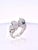 18k Gold Double Parrot Cocktail Ring With Diamonds and Onyx, France, Size 6.5 For Sale - Image 9 of 12
