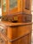 Early 1900s Architectural Oak Display Glass-Front Cabinet on Chest For Sale - Image 14 of 18